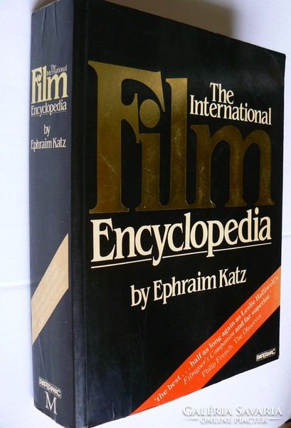 THE INTERNATIONAL FILM ENCYCLOPEDIA, EPHRAIM KATZ, ANGOL NYELVŰ KÖNYV KÜLÖNLEGESSÉG!!