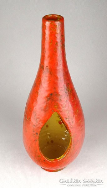 1G005 retro handicraft pond head ceramic vase 28 cm