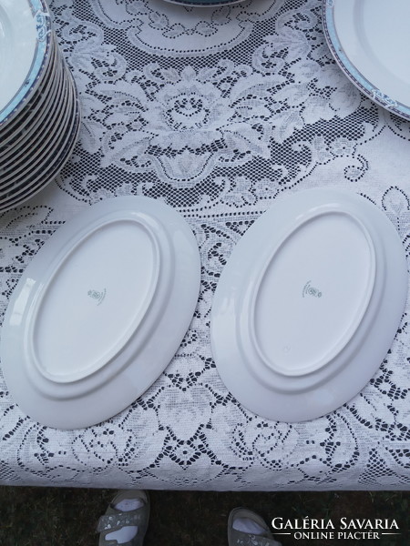 Apulum fine 57 piece double porcelain tableware