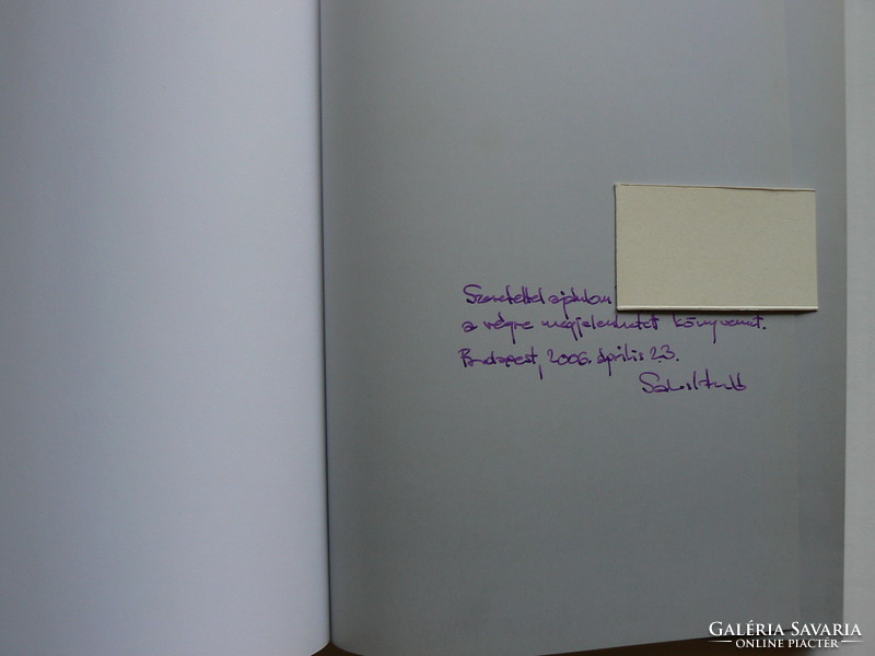 CANYONEWYORK, 2006 SÁROS LÁSZLÓ, DEDIKÁLT KÖNYV KIVÁLÓ ÁLLAPOTBAN