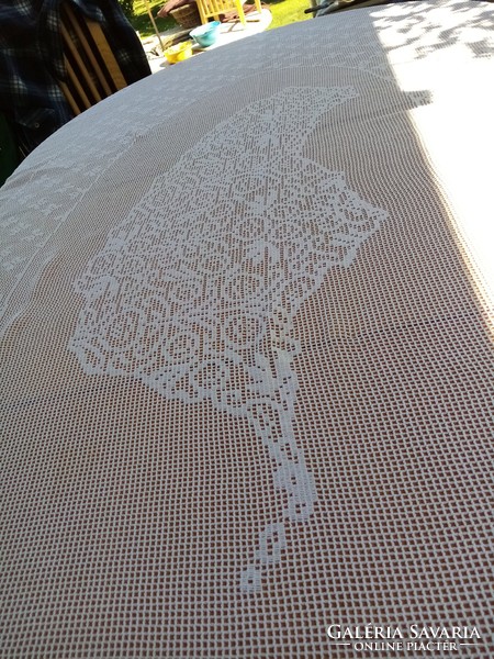 Large size lace tablecloth