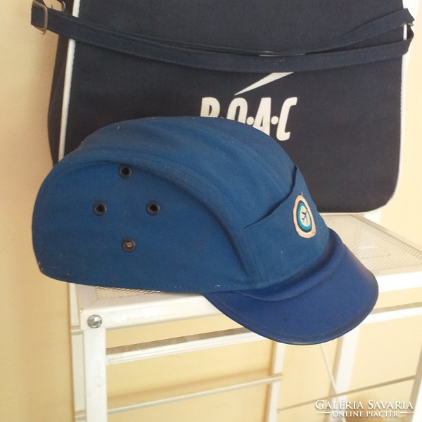 Old flying bag and cap