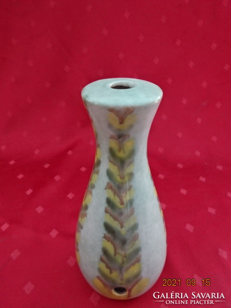 Craftsman porcelain, vase-shaped lamp, height 18 cm. He has! Jokai