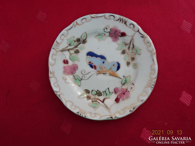 Zsolnay porcelán asztalközép, kézzel festett, jelölése: 9335/026/102. Vanneki!