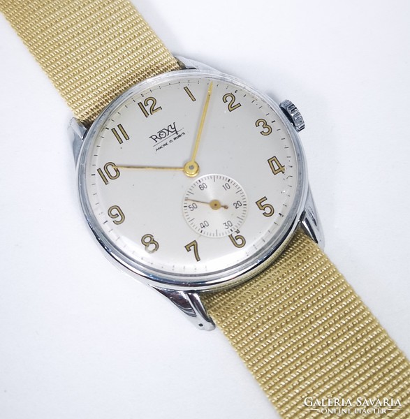 Roxy mechanical watch from the early 1940s! Serviced and 1 year tiktakwatch warranty