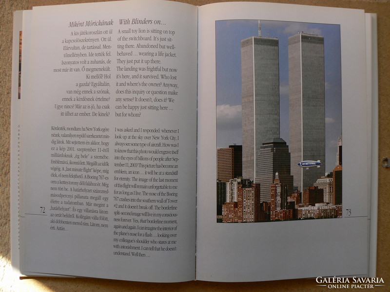 CANYONEWYORK, 2006 SÁROS LÁSZLÓ, DEDIKÁLT KÖNYV KIVÁLÓ ÁLLAPOTBAN