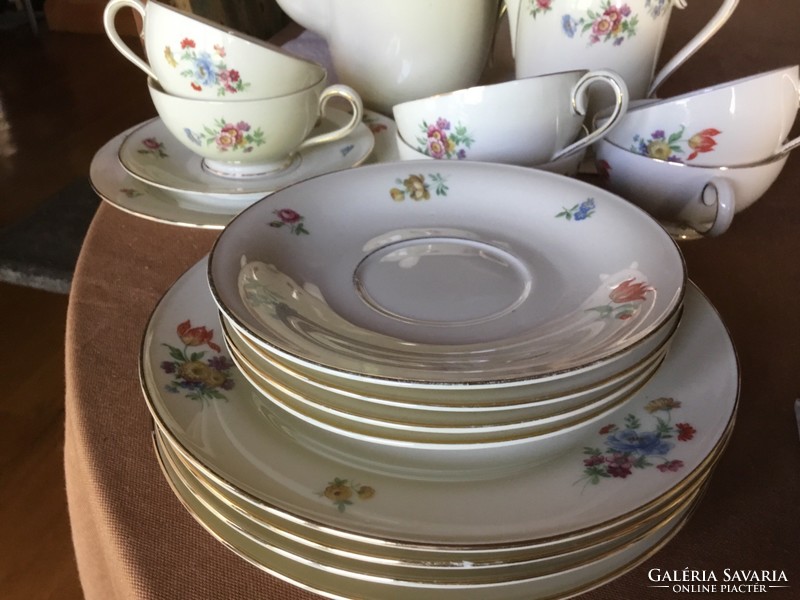 P.T. Bavaria tirschenreuth porcelain tea, cookie set, 100th anniversary, rarity