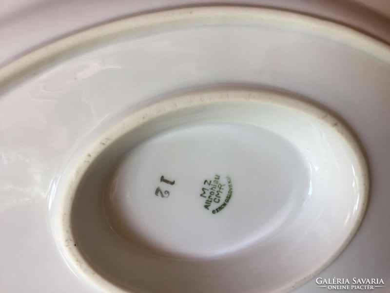 Altrohlau antik porcelán szószos