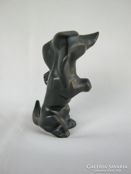 Retro ... Ceramic dachshund dog couple