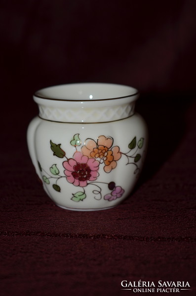 Zsolnay butterfly pattern mini pot