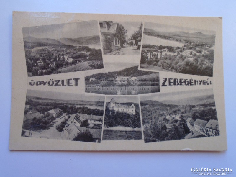 G21.405 Old postcard zebegény 1955 pu 1960
