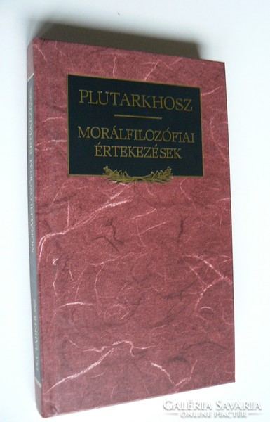 PLUTARKHOSZ: MORÁLFILOZÓFIAI ÉRTEKEZÉSEK 1998, KÖNYV KIVÁLÓ ÁLLAPOTBAN