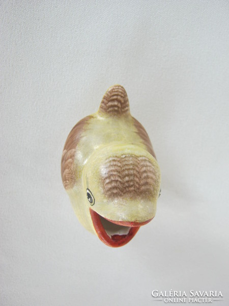 Bodrogkeresztúr ceramic bird chick