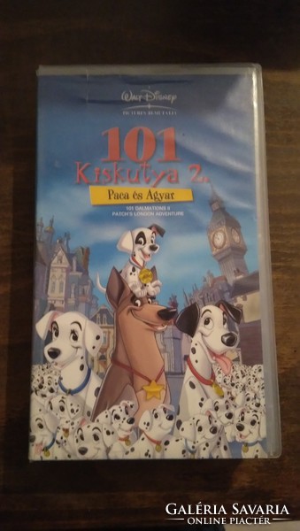 Walt Disney Pictures 101 kiskutya 2. VHS video  mese kazetta,