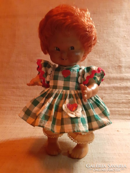 VINTAGE 1957 CHARLOT BYJ GOEBEL HUMMEL DOLL 2901 BABA SAJÁT KIS RUHÁCSKÁJÁBAN