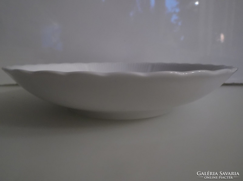 Plate - bavaria - 22 x 4 cm - tirschenreuth - snow white - deep - perfect