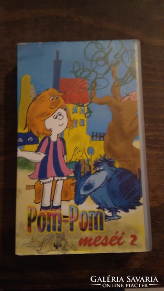 POM - POM meséi 2.  VHS video  mese kazetta,