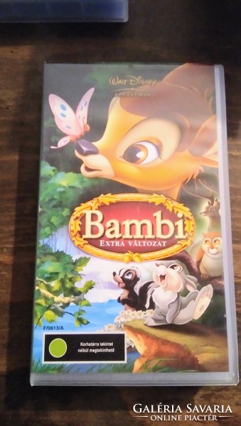 Walt disney classic bambi extra version vhs video cassette, w.D. His most charming film has been reborn
