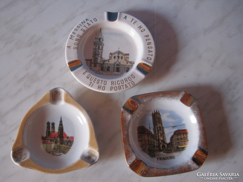 3 different ashtrays from around the world!