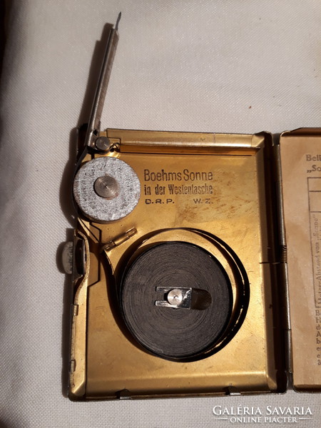 Ritka, német (D.R.P.) világító eszköz az 1930-as évekből