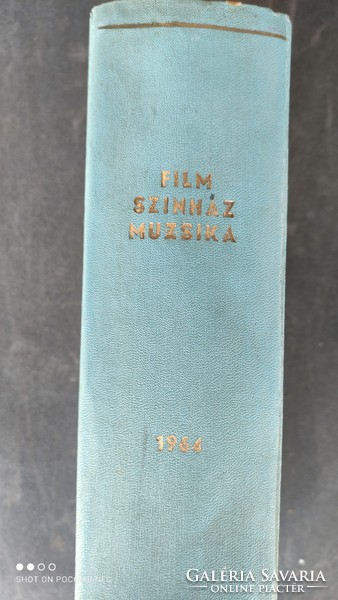 MA!! Könyv Film Színház 1966 II.évfolyam, 1969 II.XV. évfolyam II. Film Színház Muzsika 1964 darabár