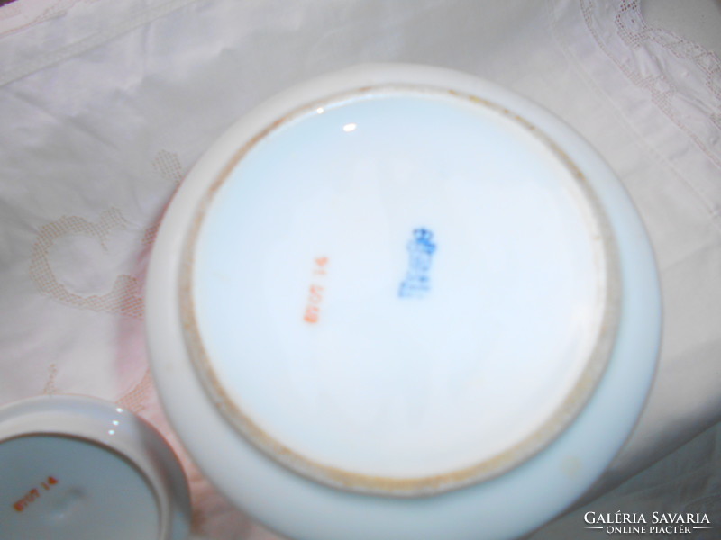 Antik höchst? Landscape porcelain tea jug -flawless