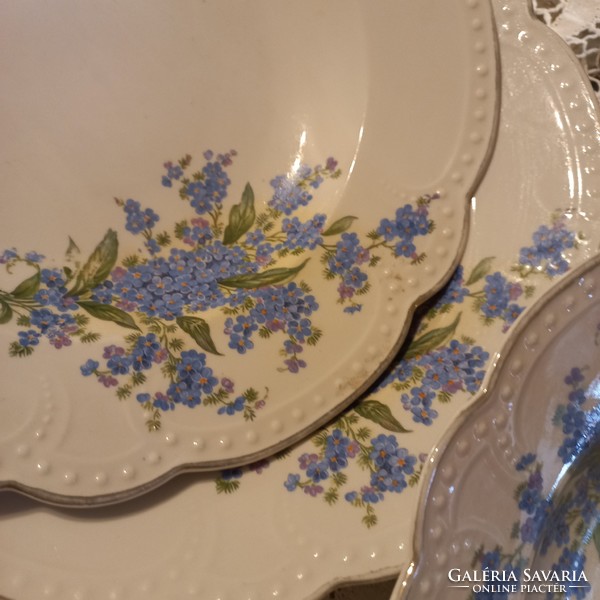 Miraculously beautiful herbal flower Zolnay plates