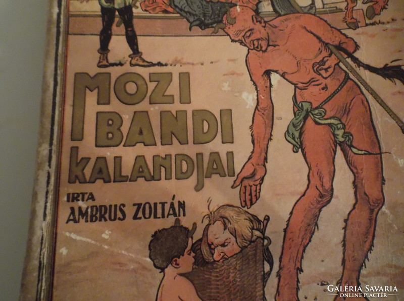 Book - 1942 - Zoltán ambrus - Adventures of a cinema bandi - 22 x 15 cm