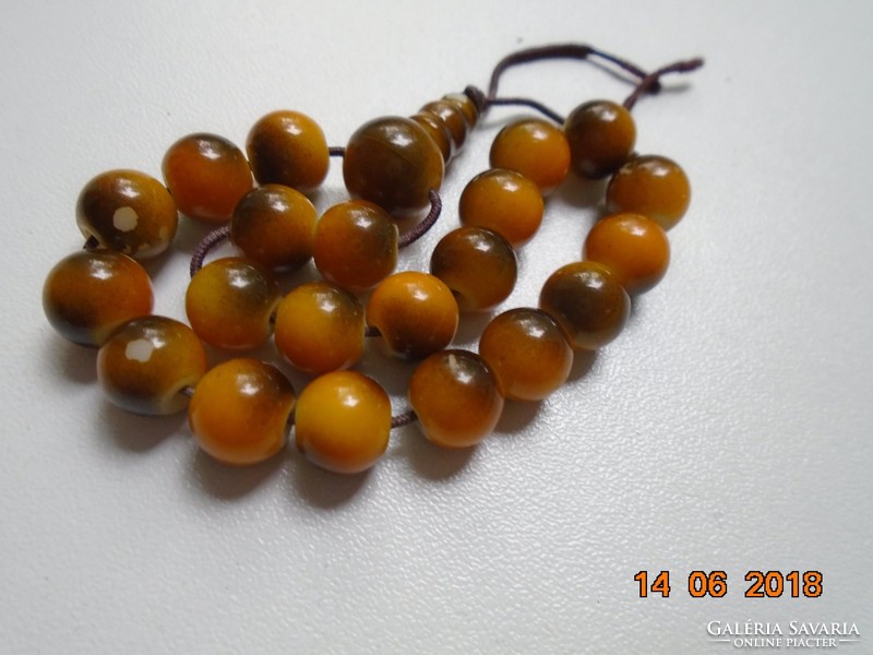 Mala made of 21 grain pearls with guru pearls