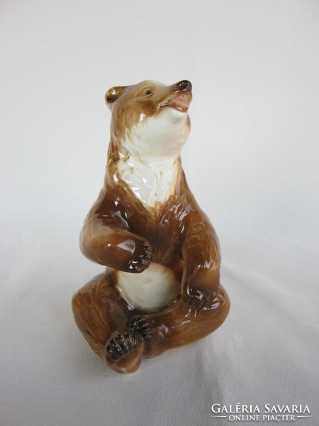Royal dux porcelain teddy bear brown bear