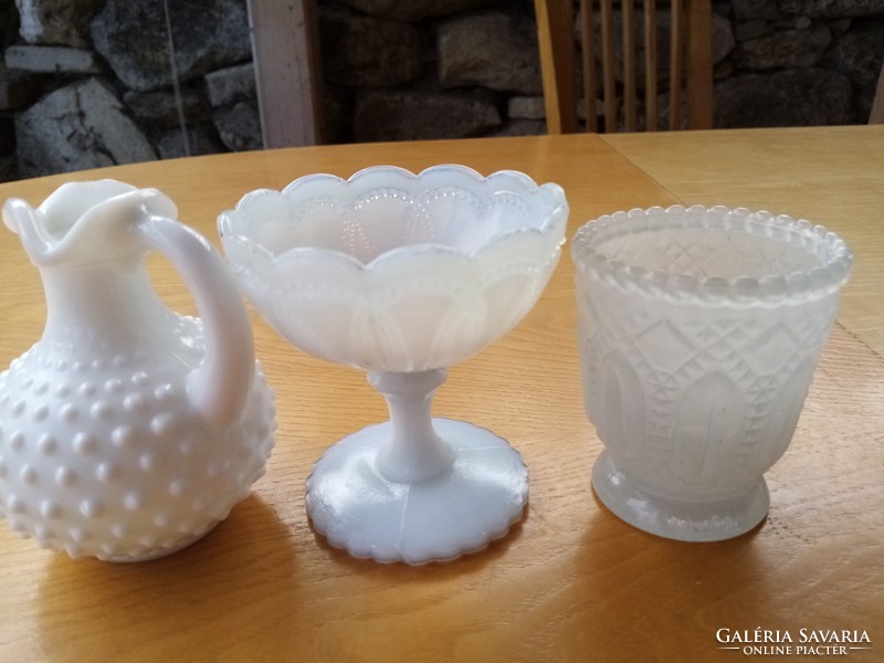 3 White glassware