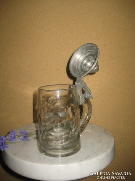 Beer krigli with tin lid 0.5 l
