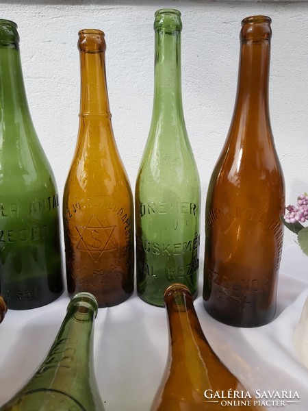 Beer bottle beer collection szolnok Szeged dreher goat dew vilmos field trip collection
