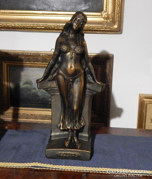 Art Nouveau statue of Salome