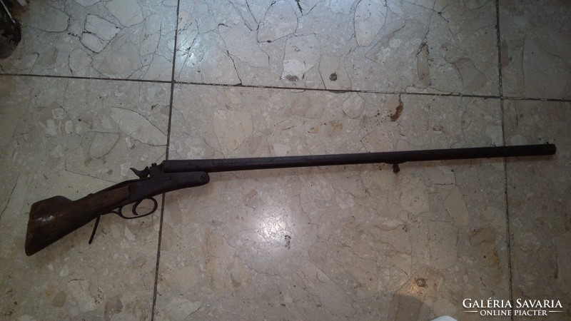 Rifle 90 cm total length deactivated, 19th Century, collectible piece