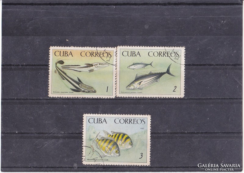 Kuba emlékbélyegek 1965