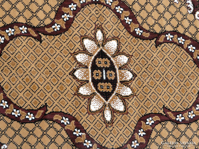 Beige Persian patterned soft rug 148x239 cm