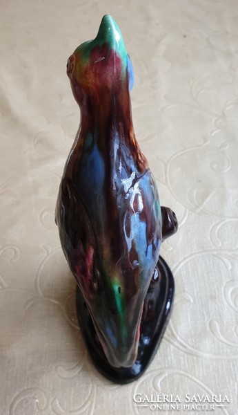 Ceramic cockatoo, bird figurine for sale!