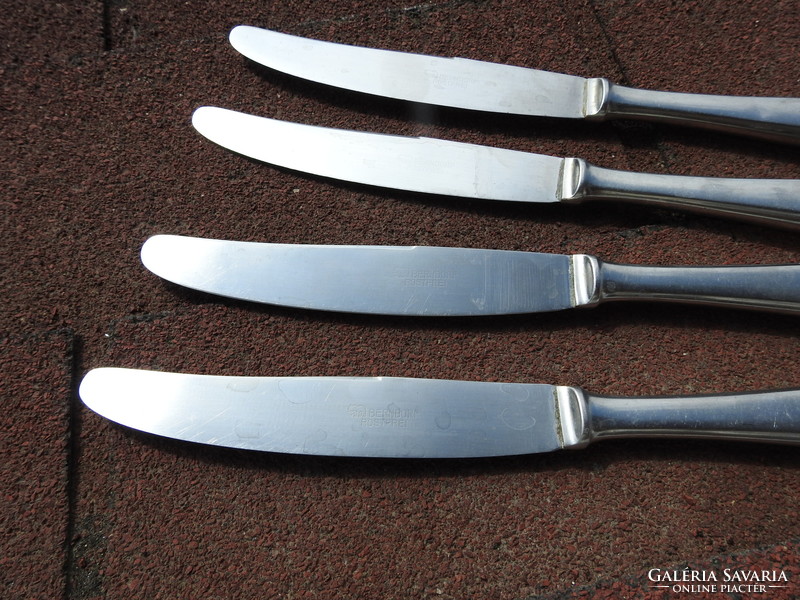 Marked old bendor knife set - knives - cutlery 4 pcs