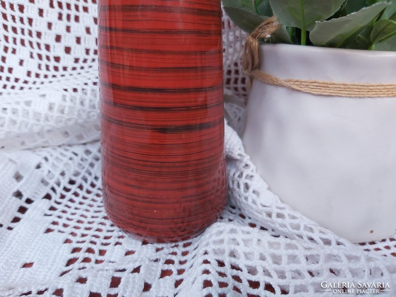 Metzler & ortloff beautiful striped vase