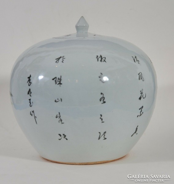 Antik kínai porcelán váza, 19. század