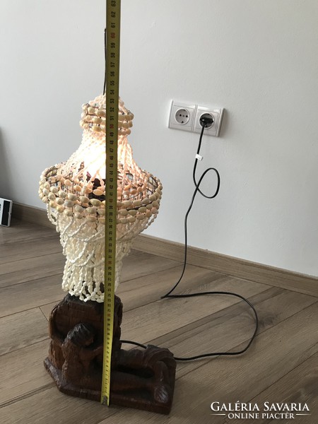 Beautiful unique mermaid shell design lamp