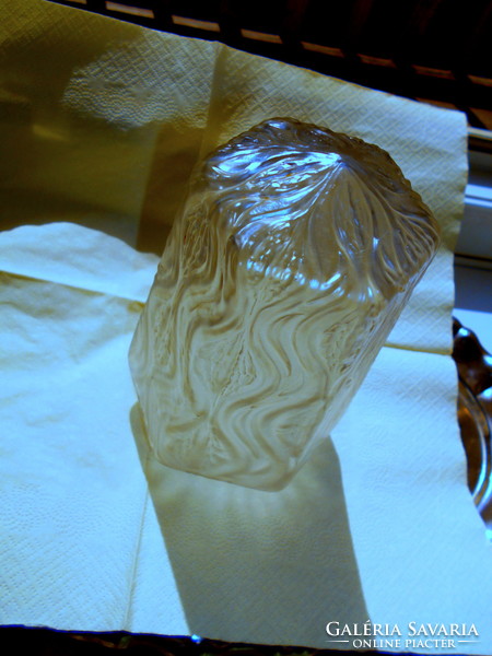 Art Nouveau chandelier glass lamp shade
