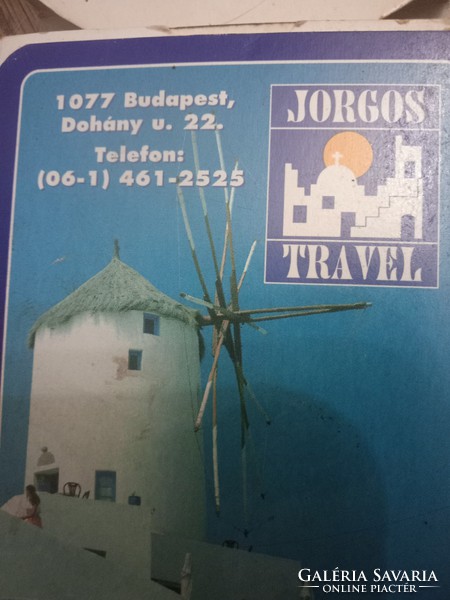 Jorgos travel 32 card Hungarian card and pen