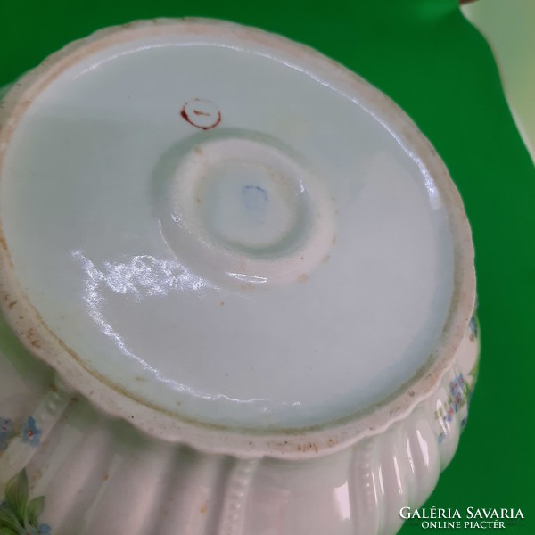 Zsolnay porcelain forget-me-not bowl