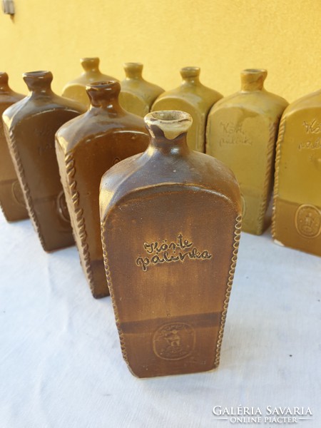 Ceramic brandy bottle for sale! 7 pcs for sale!