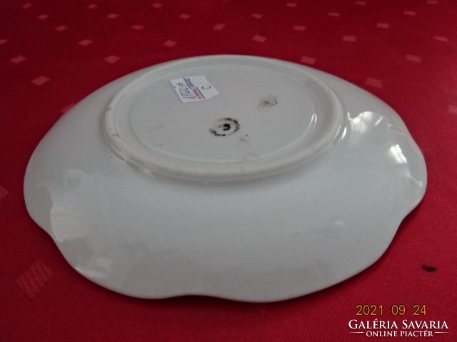 Zsolnay porcelain teacup coaster, antique, shield sealed, diameter 15.7 cm. He has!