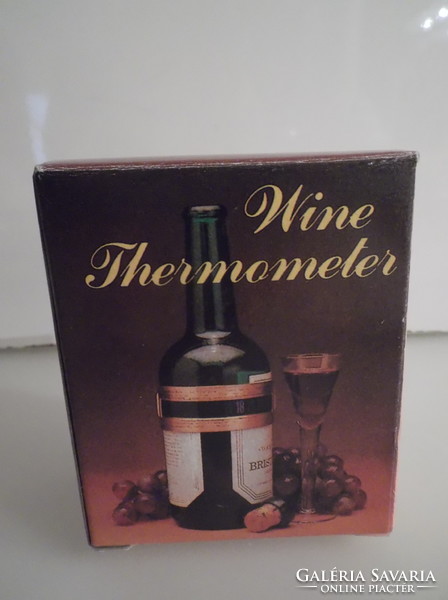 Wine thermometer - new - copper - thermometer - 6 - 8 x 3.5 cm - German