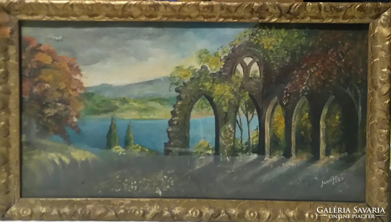 Old signed painting