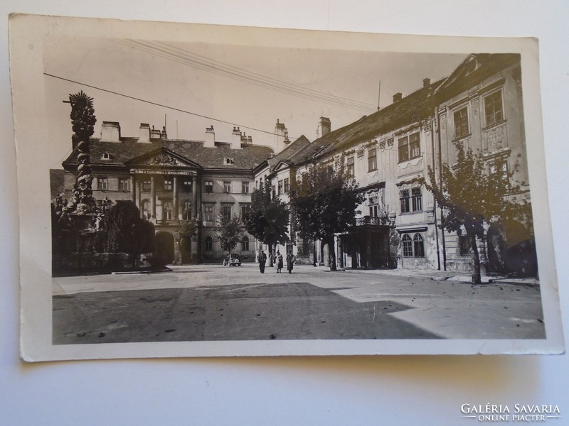 D184319 old postcard sopron district council house p 1951
